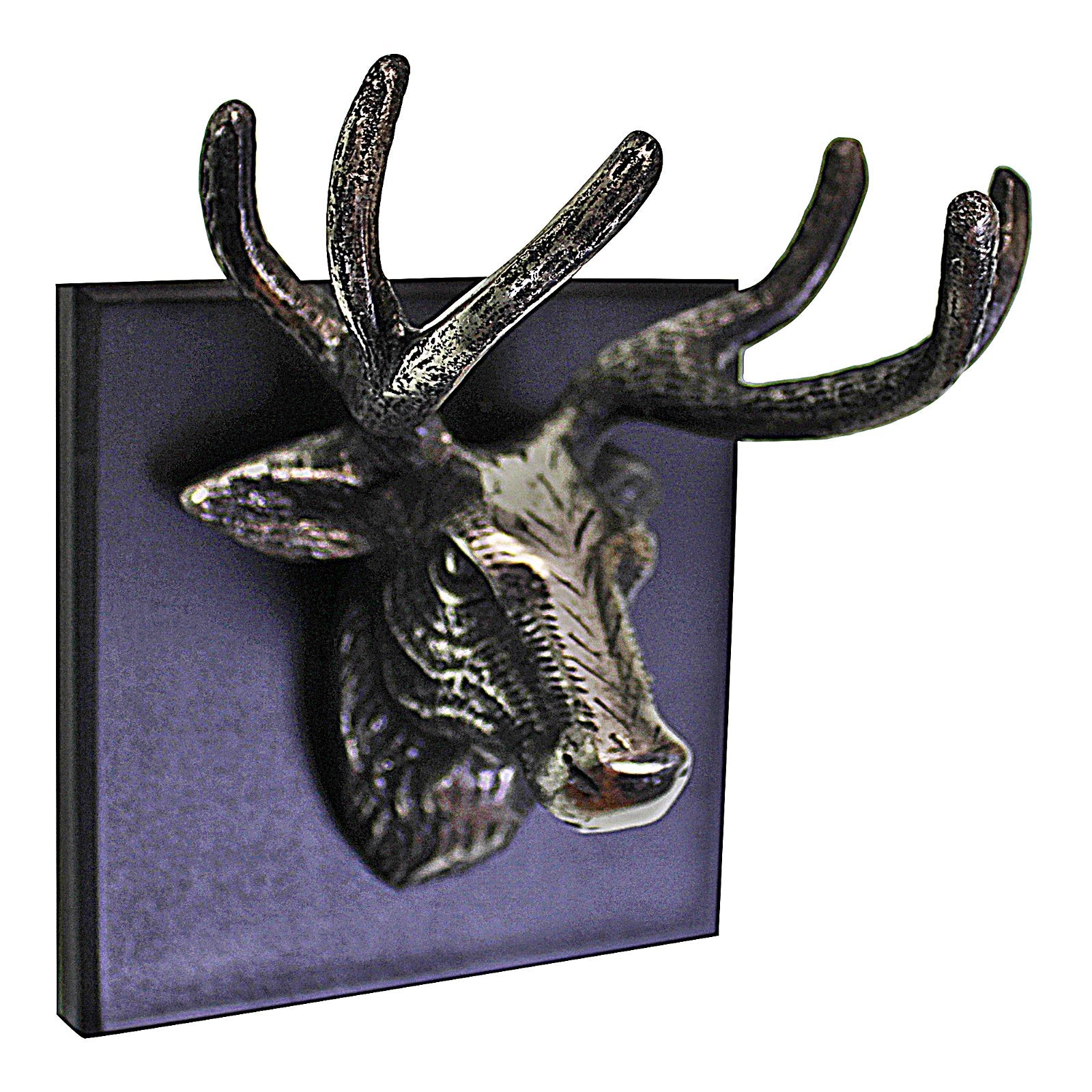 View Single Stags Head Wall Mounted Ornament information