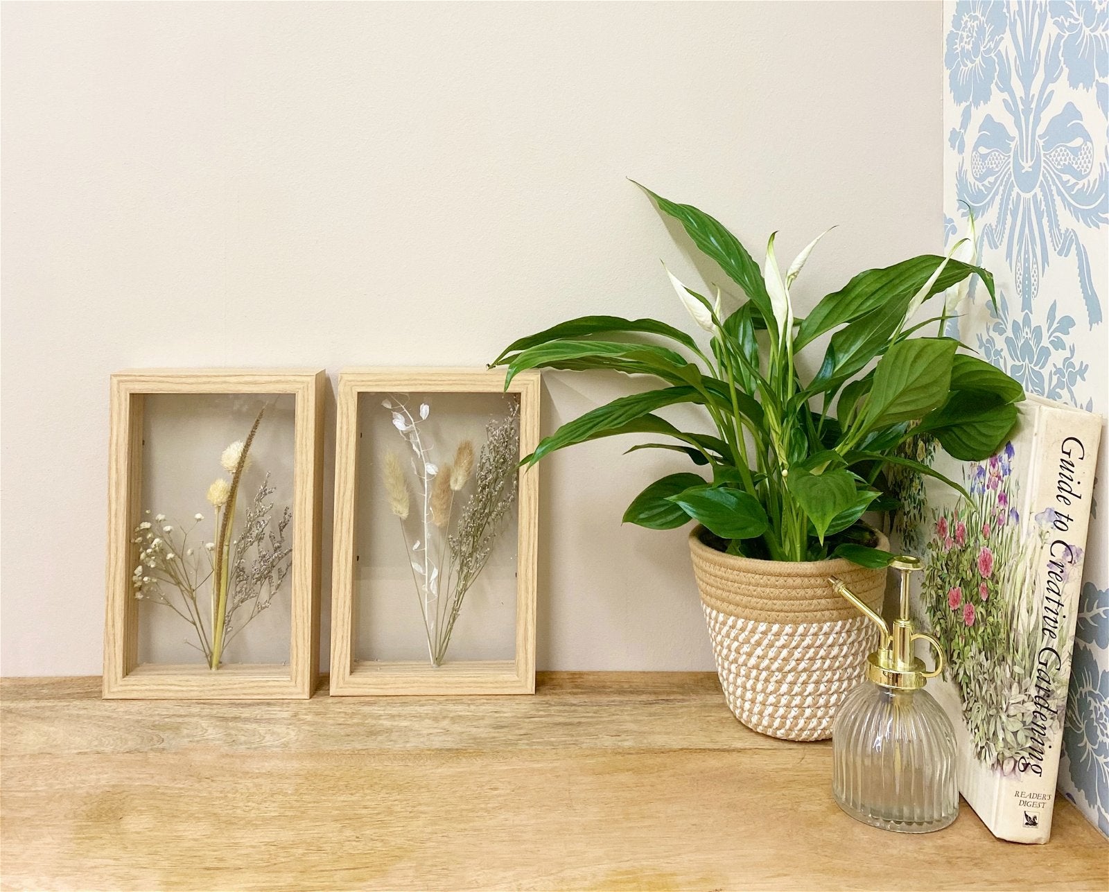 View Pressed Flowers in Wooden Frames information