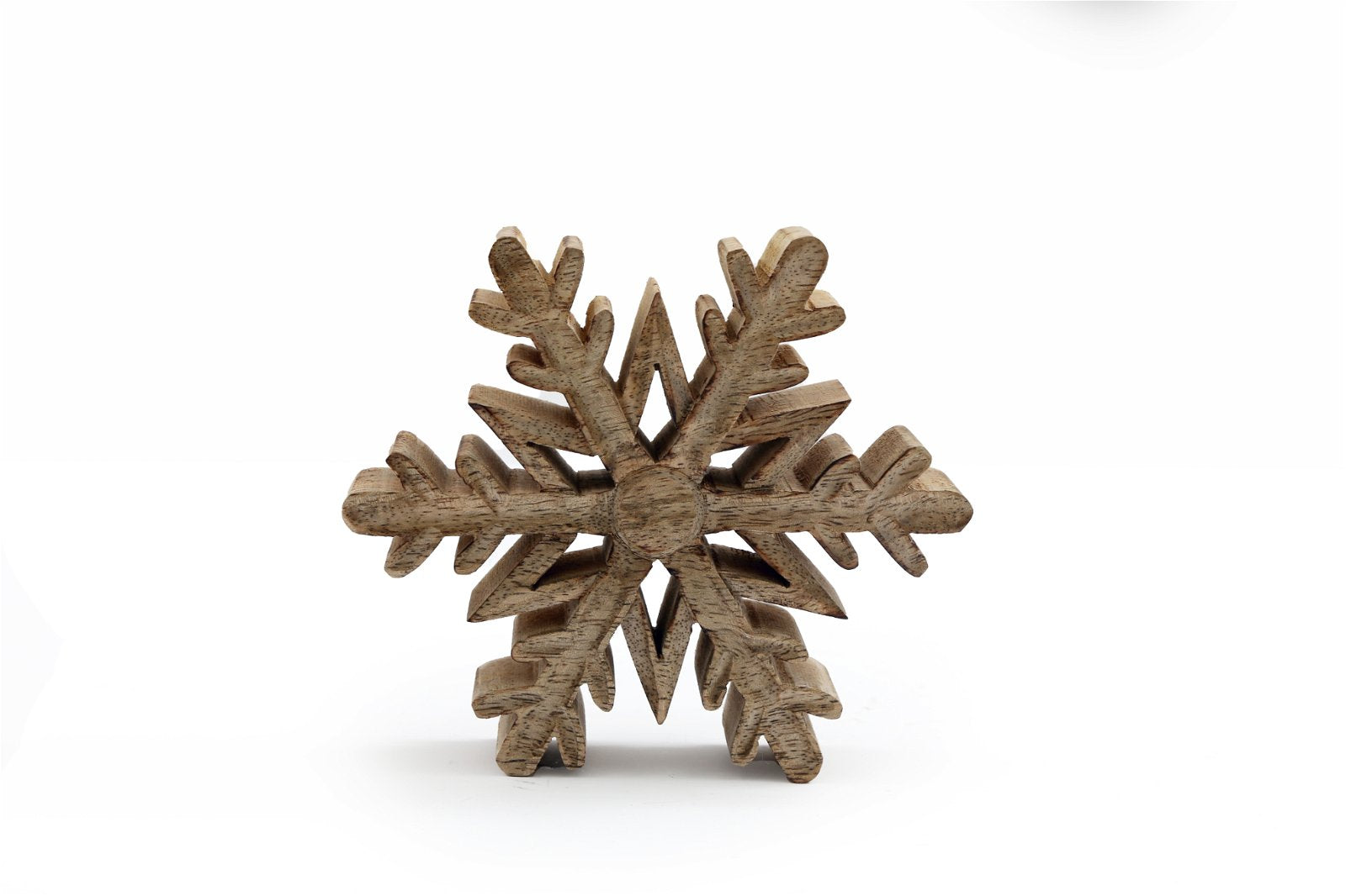 View Wooden Snowflake Decoration Small information