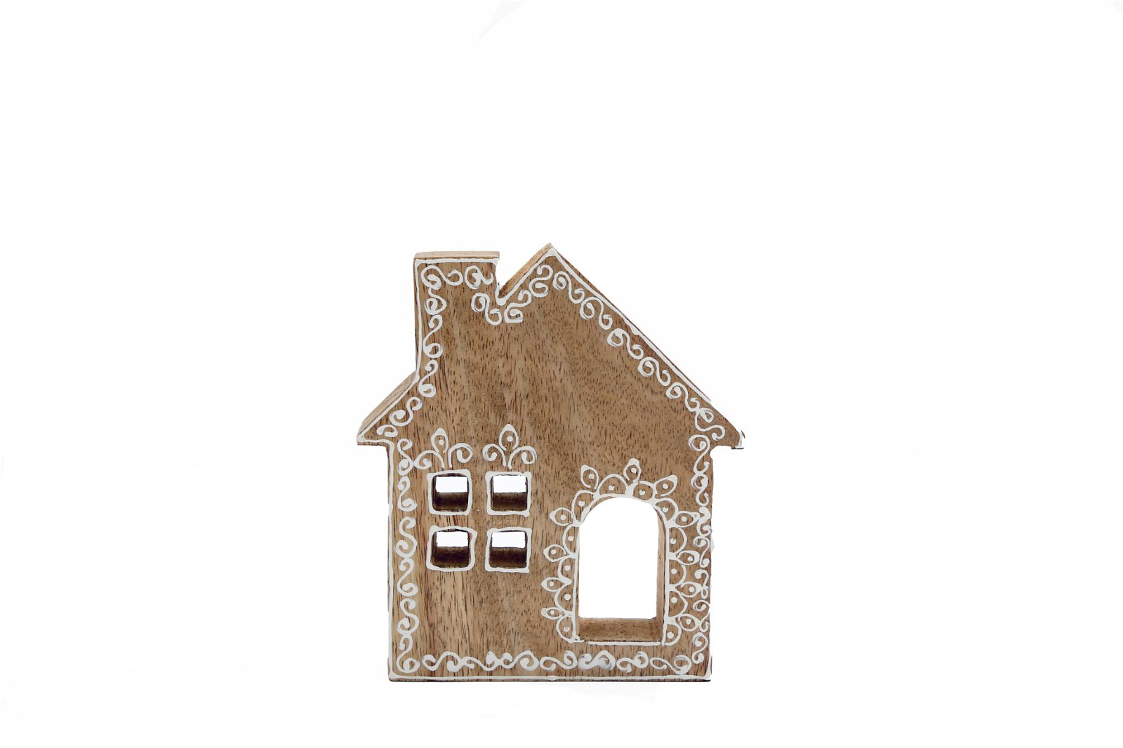 View Wooden Gingerbread House information