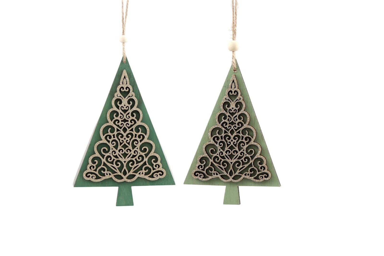 View Pair of Hanging Tree Decorations information