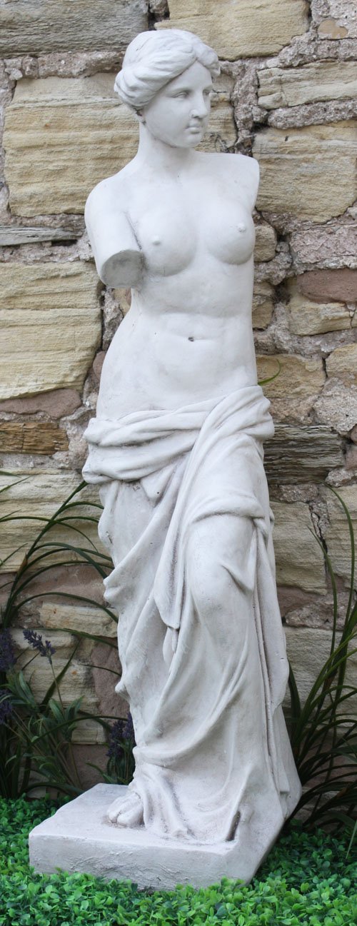 View Stone Effect Lady Figure Venus Large information