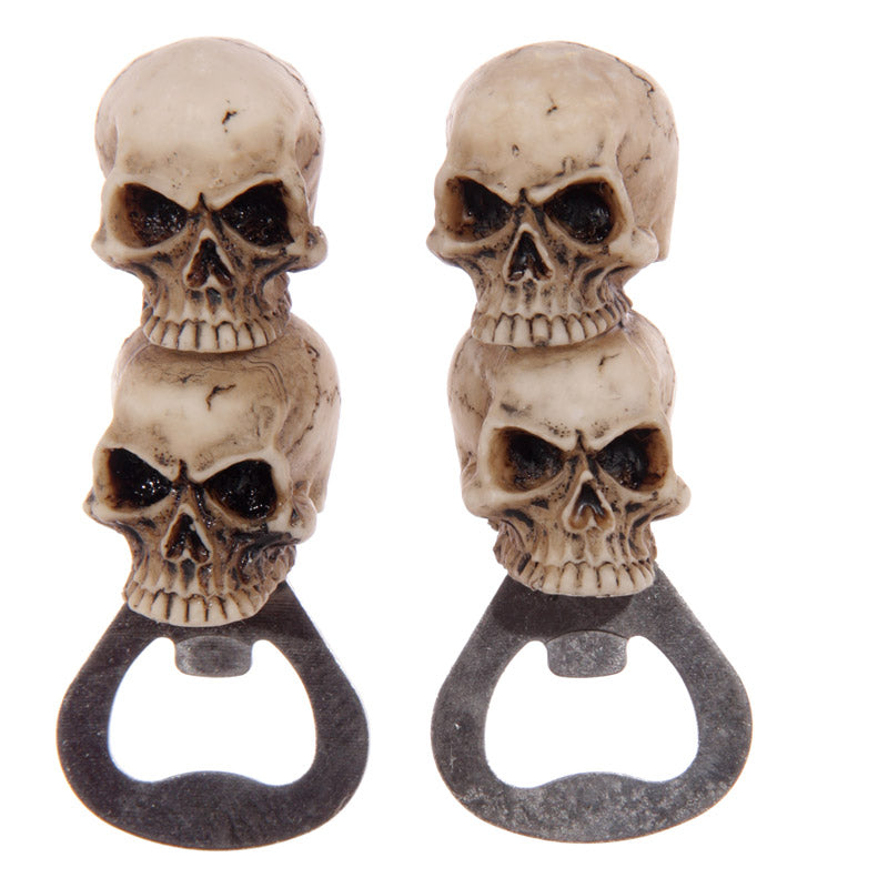 View Bottle Opener Double Skull information