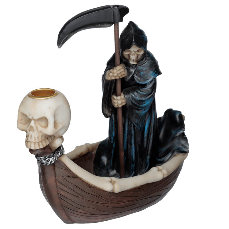 View Backflow Incense Burner The Reaper Ferryman of Death information