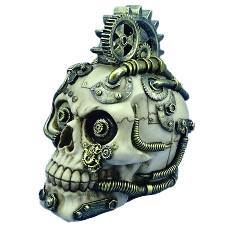 View Steampunk Skull Cogs and Springs information