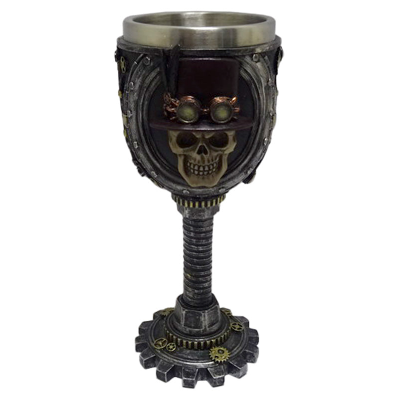 View Decorative Goblet Steampunk Skull information