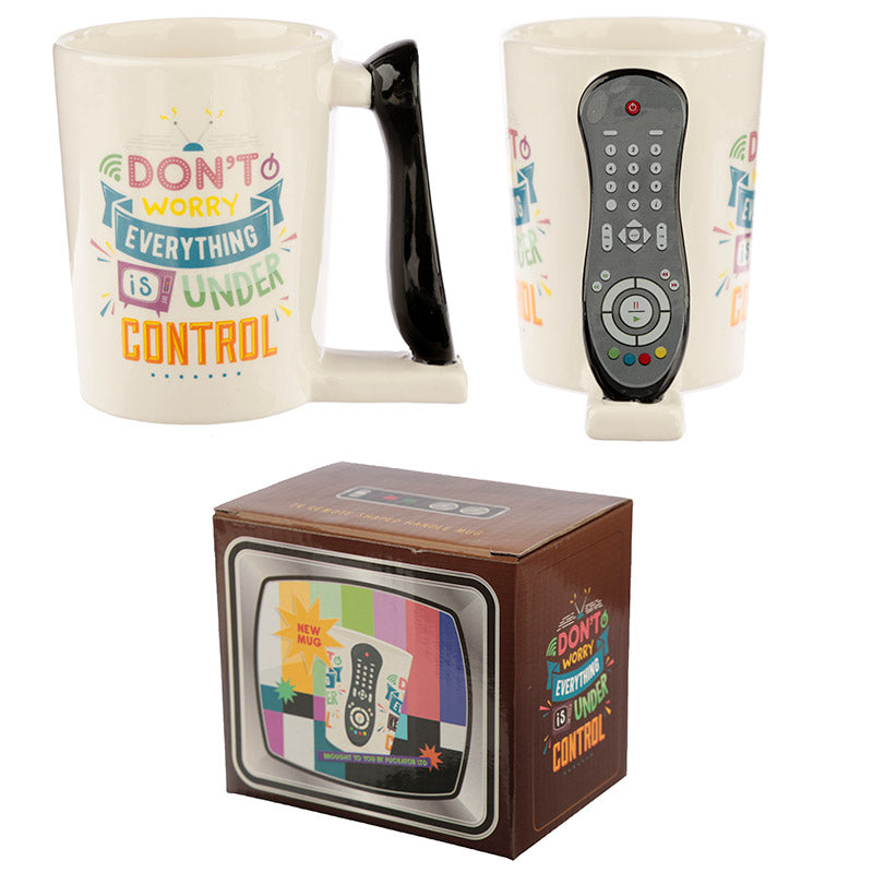 View Ceramic Remote Control Shaped Handle Mug information