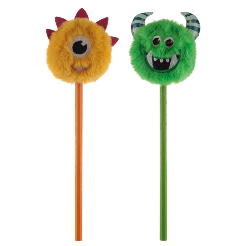 View Fun Monster Monstarz Pom Pom Pencil with Topper information