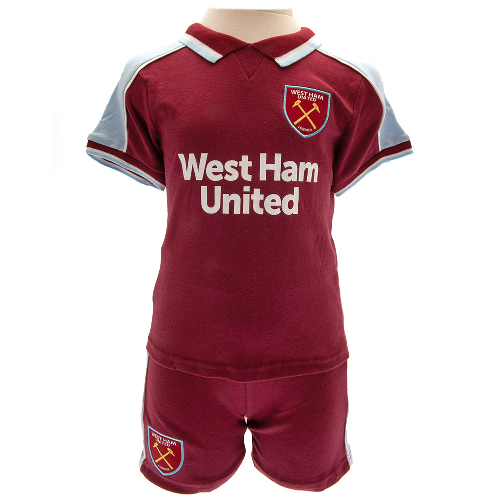 View West Ham United FC Shirt Short Set 912 Mths CS information
