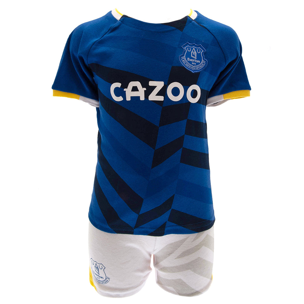 View Everton FC Shirt Short Set 23 yrs information