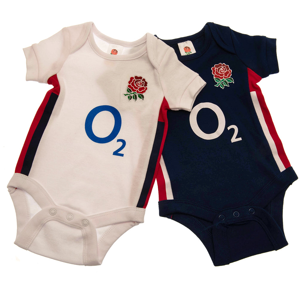 View England RFU 2 Pack Bodysuit 1218 Mths RB information