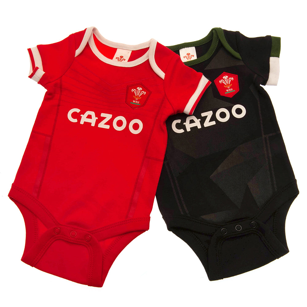 View Wales RU 2 Pack Bodysuit 69 Mths PC information