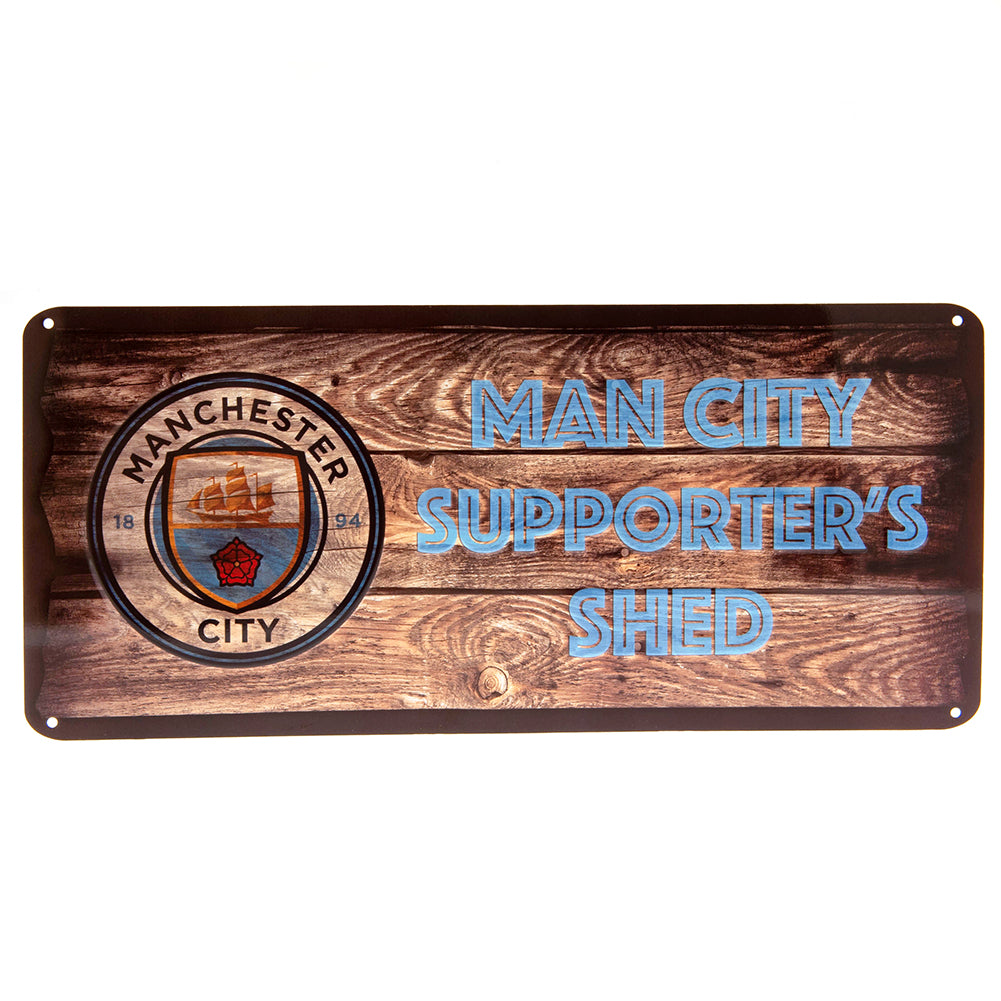 View Manchester City FC Shed Sign information