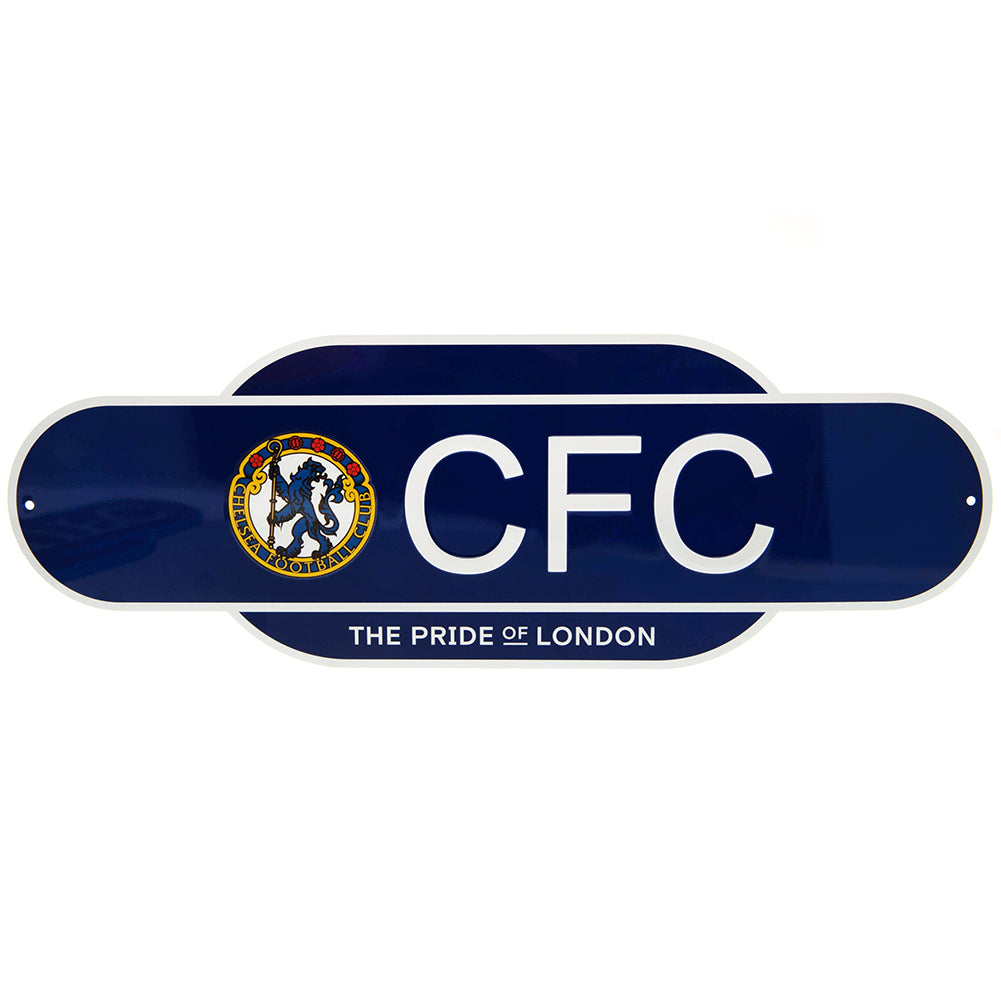 View Chelsea FC Colour Retro Sign information