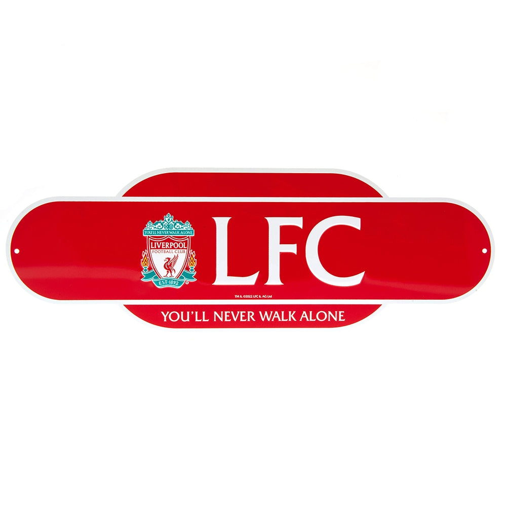 View Liverpool FC Colour Retro Sign information