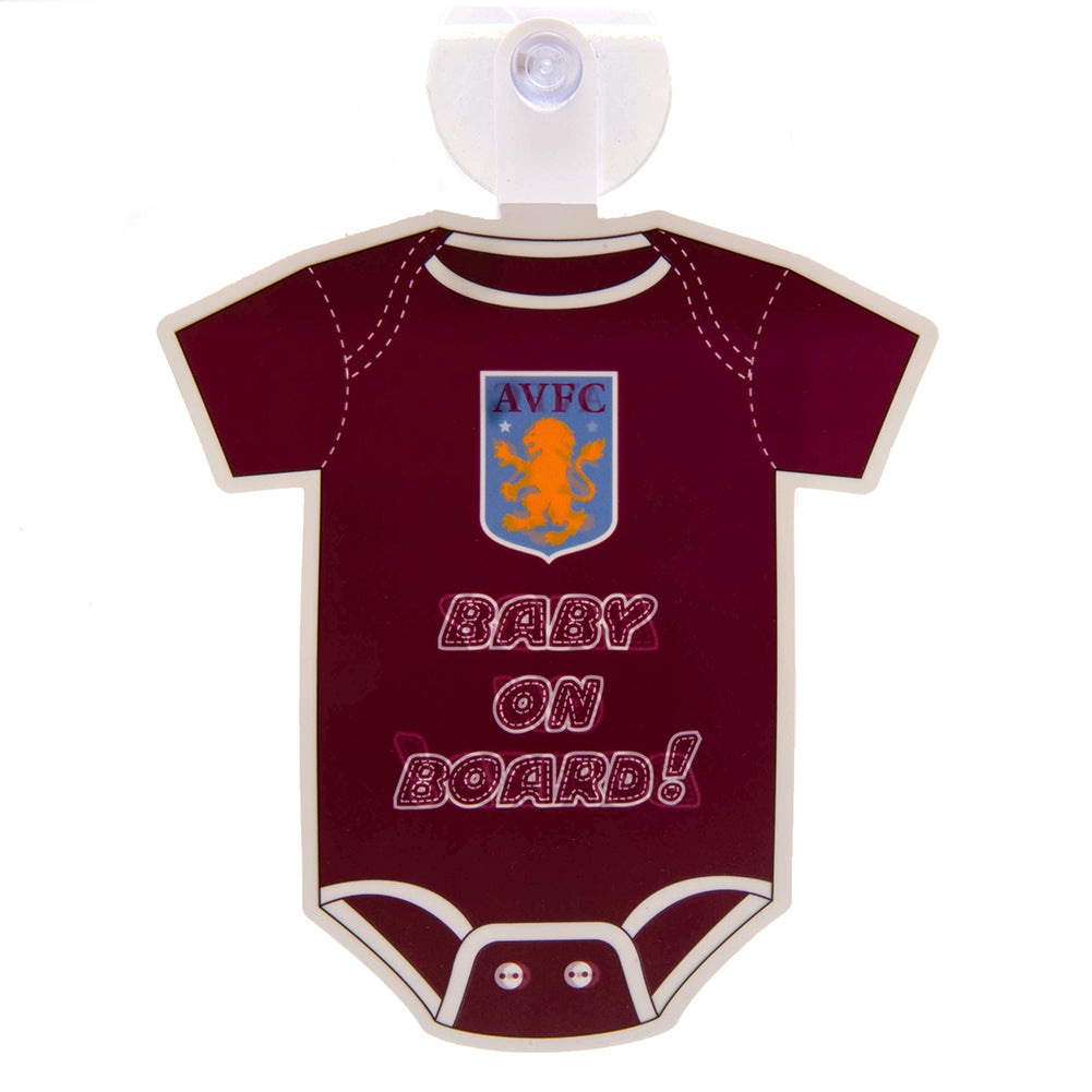 View Aston Villa FC Baby On Board Sign information
