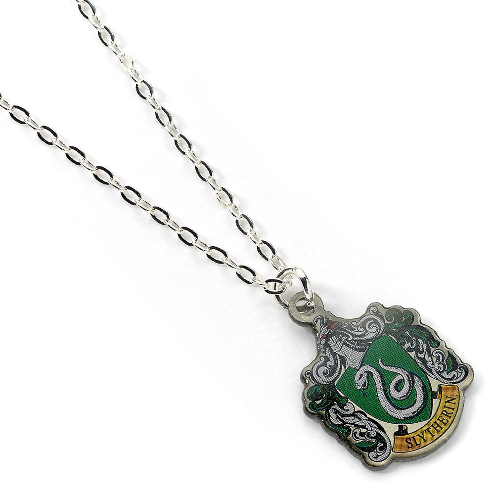 View Harry Potter Silver Plated Necklace Slytherin information