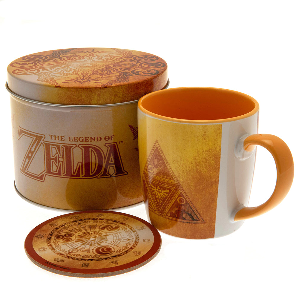View The Legend Of Zelda Mug Coaster Gift Tin information