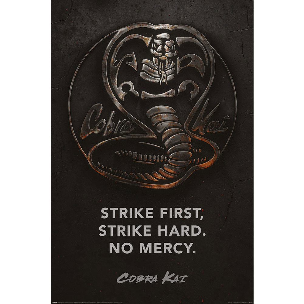View Cobra Kai Poster Metal 205 information