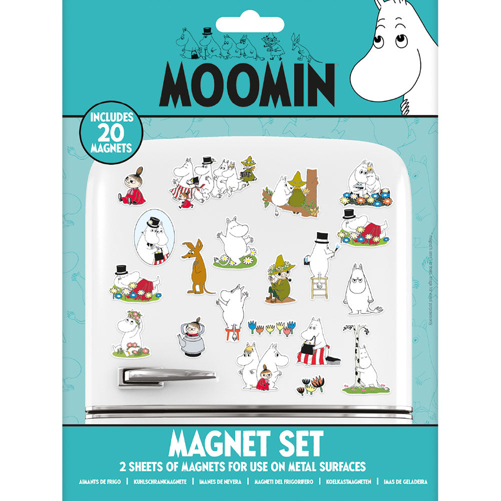 View Moomin Fridge Magnet Set information