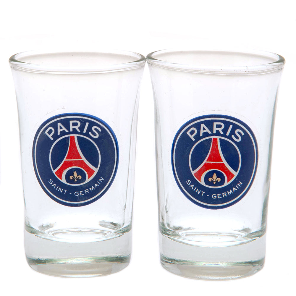 View Paris Saint Germain FC 2pk Shot Glass Set information