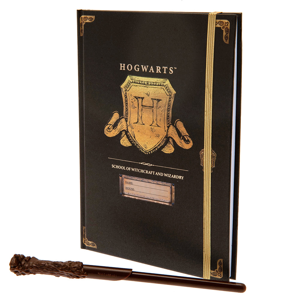View Harry Potter Notebook Pen Set Hogwarts information