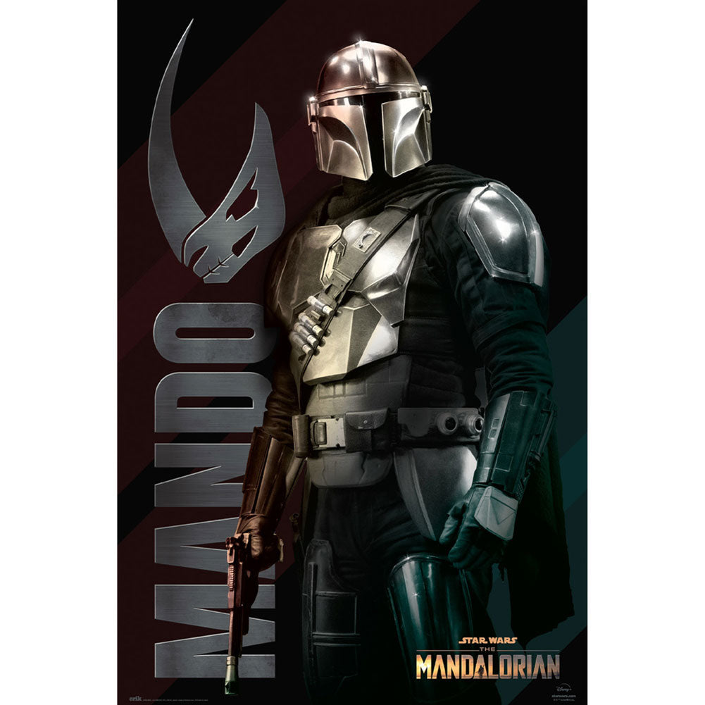 View Star Wars The Mandalorian Poster Mando 67 information