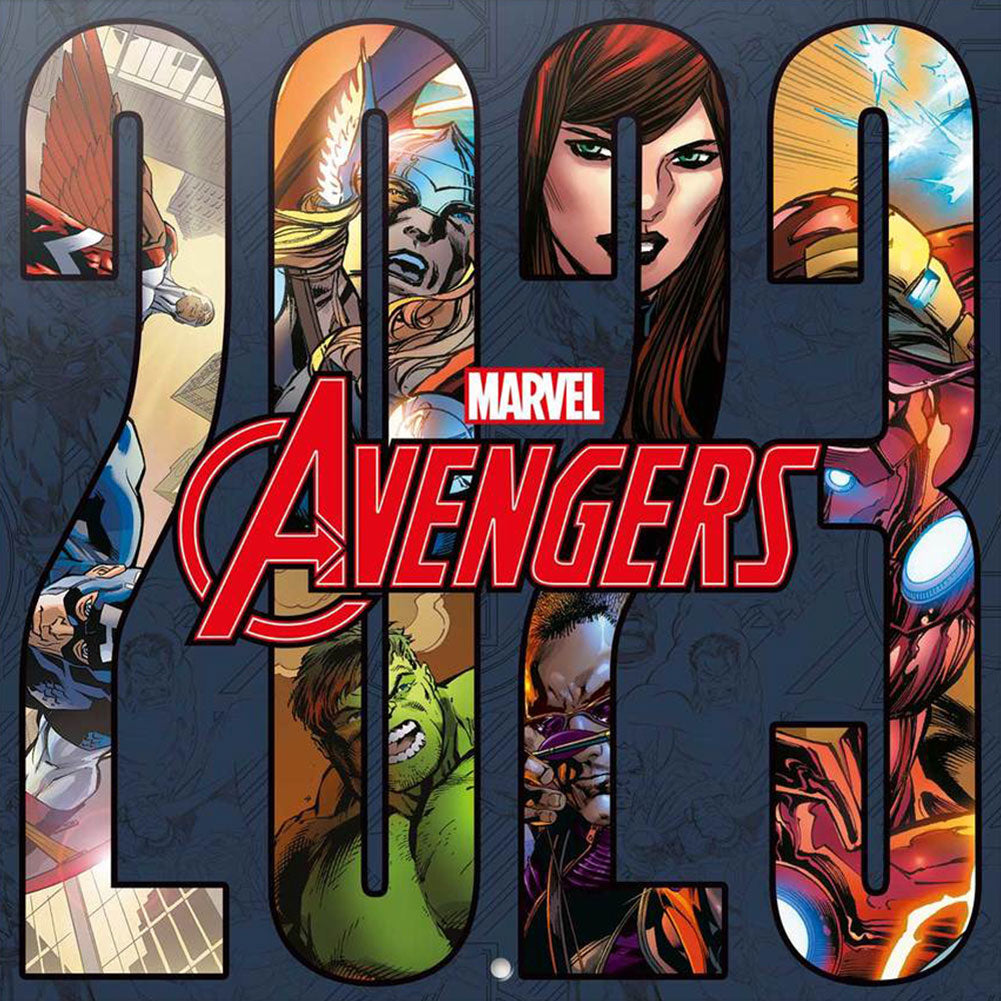 View Avengers Square Calendar 2023 information