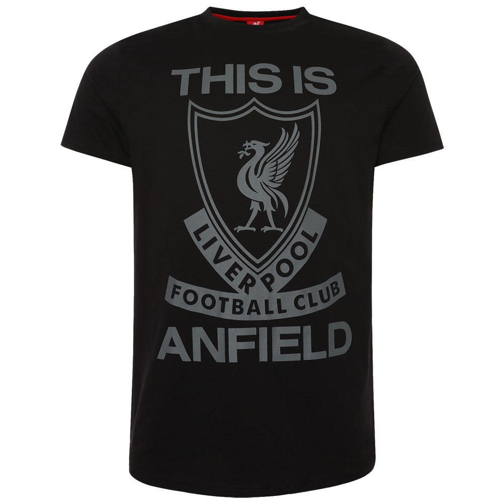 View Liverpool FC This Is Anfield T Shirt Mens Black M information