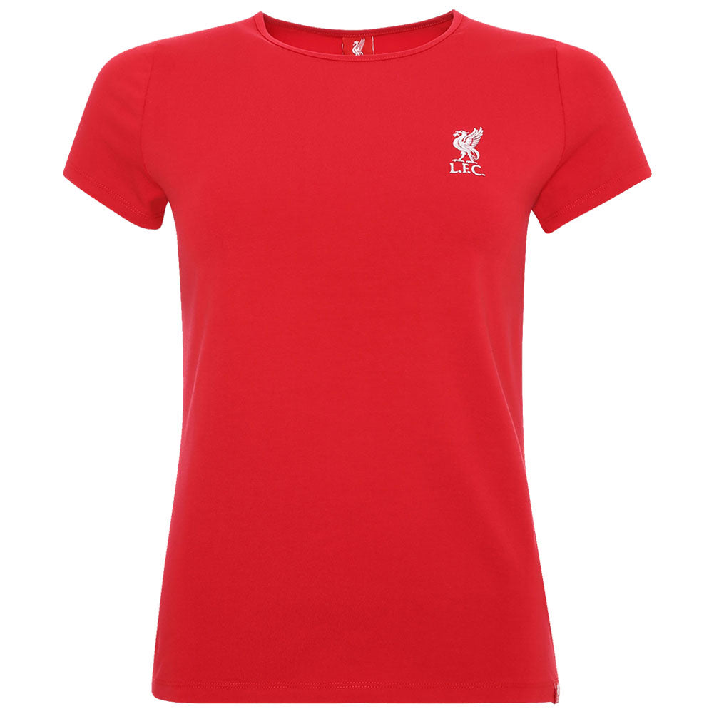 View Liverpool FC Liverbird T Shirt Ladies Red 10 information