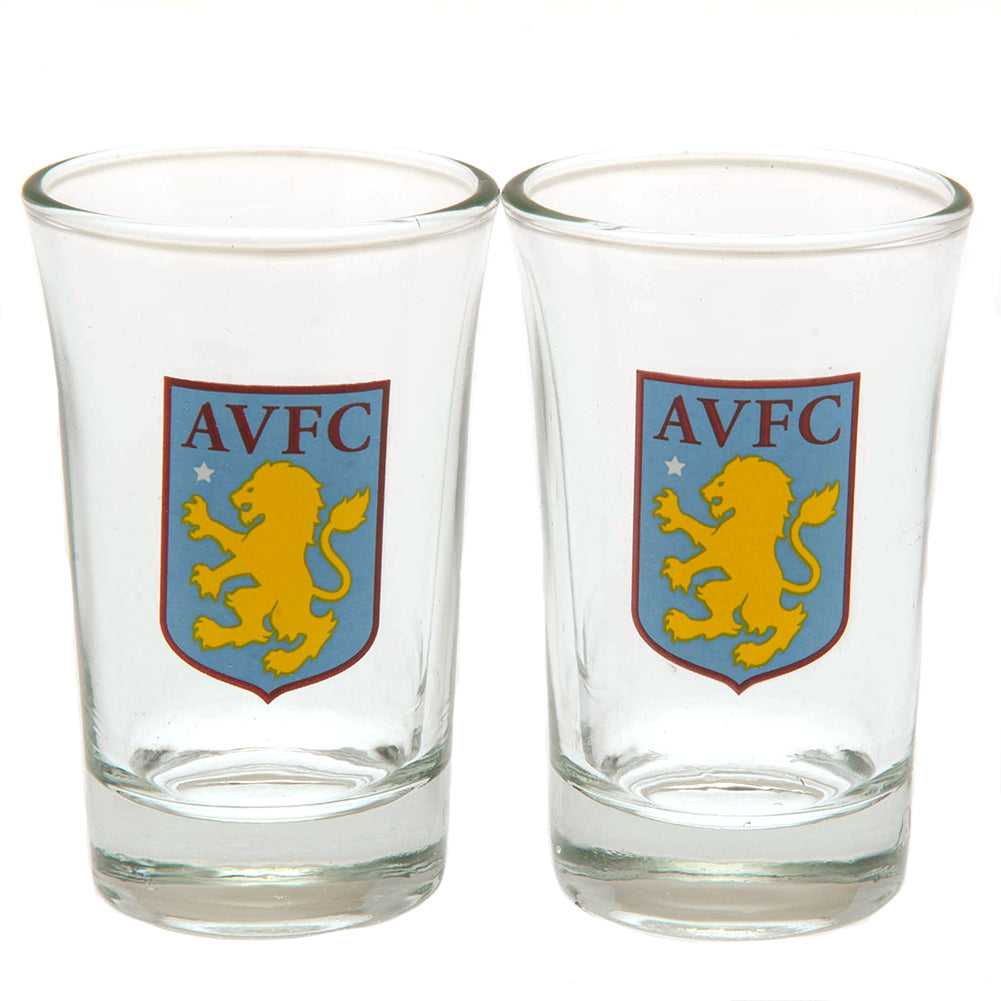 View Aston Villa FC 2pk Shot Glass Set information