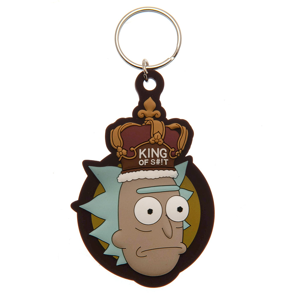 View Rick And Morty PVC Keyring King Rick information