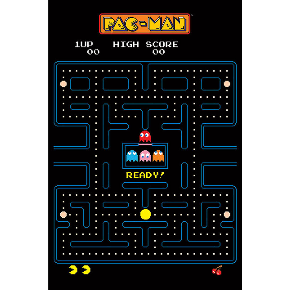 View PacMan Poster Maze 124 information