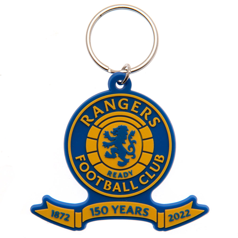 View Rangers FC PVC Keyring 150 Years information