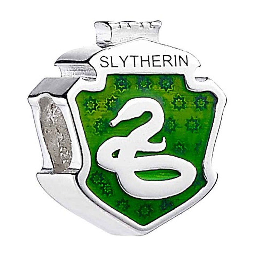 View Harry Potter Sterling Silver Spacer Bead Slytherin information
