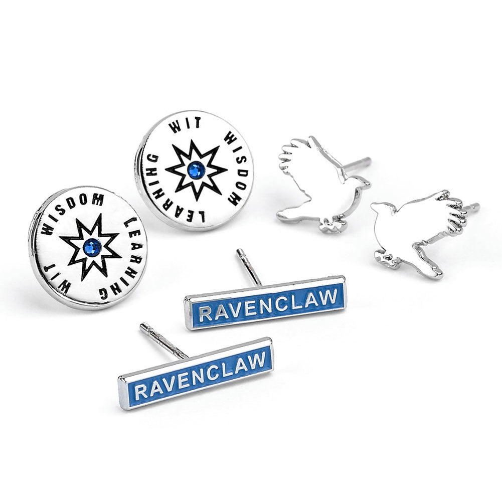 View Harry Potter Silver Plated Earring Set Ravenclaw information