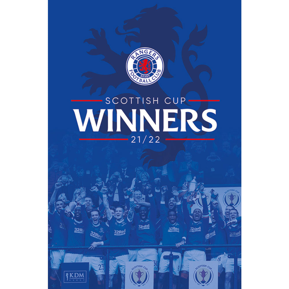 View Rangers FC Poster Scottish Cup Winners 13 information