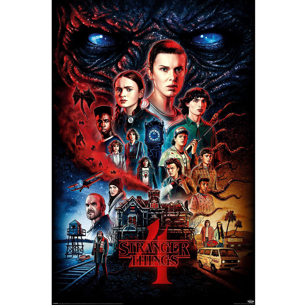 View Stranger Things 4 Poster Vecna 196 information