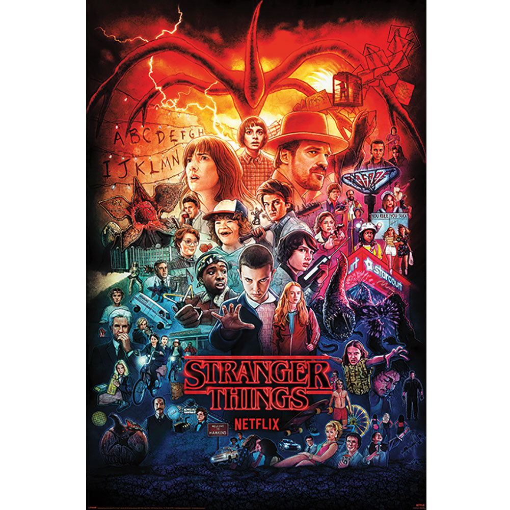 View Stranger Things 4 Poster Montage 123 information