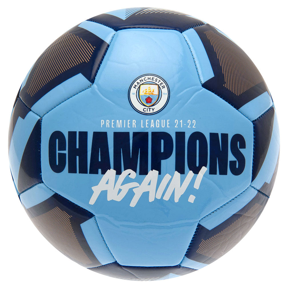 View Manchester City FC Premier League Champions Again Football information