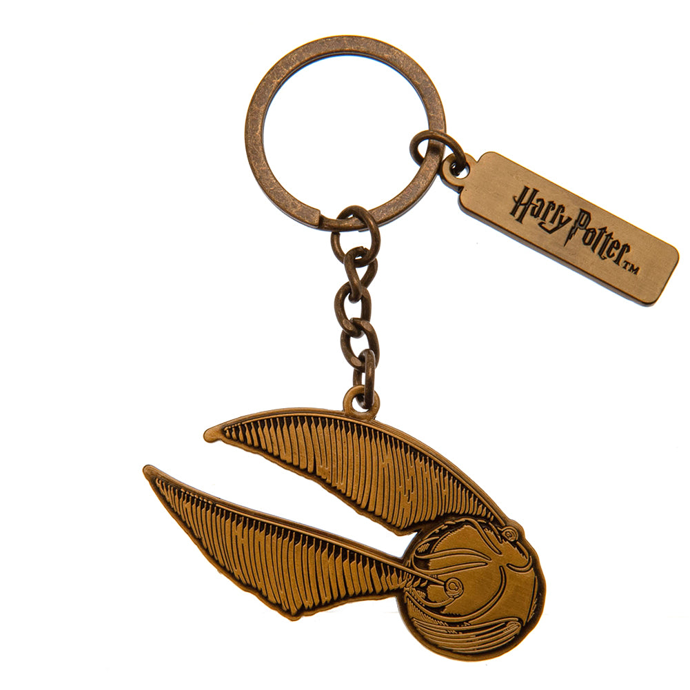 View Harry Potter Charm Keyring Golden Snitch information