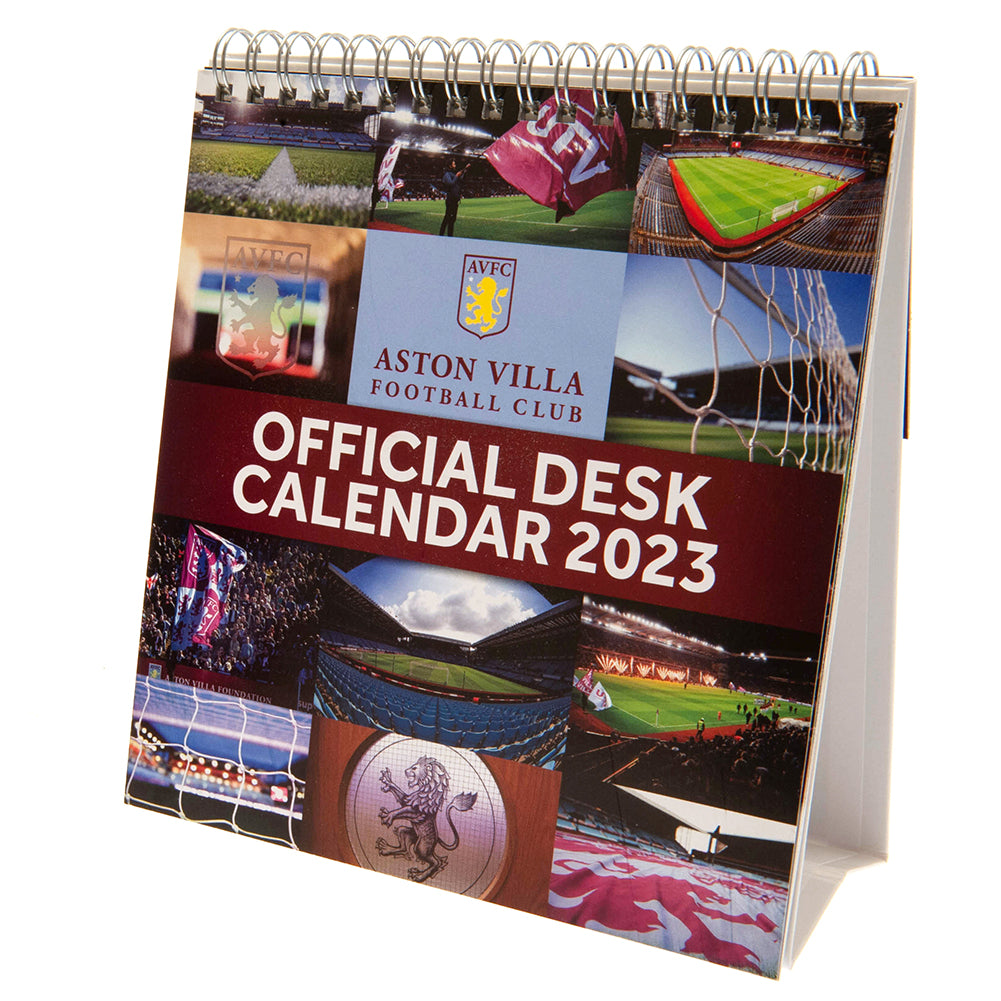 View Aston Villa FC Desktop Calendar 2023 information