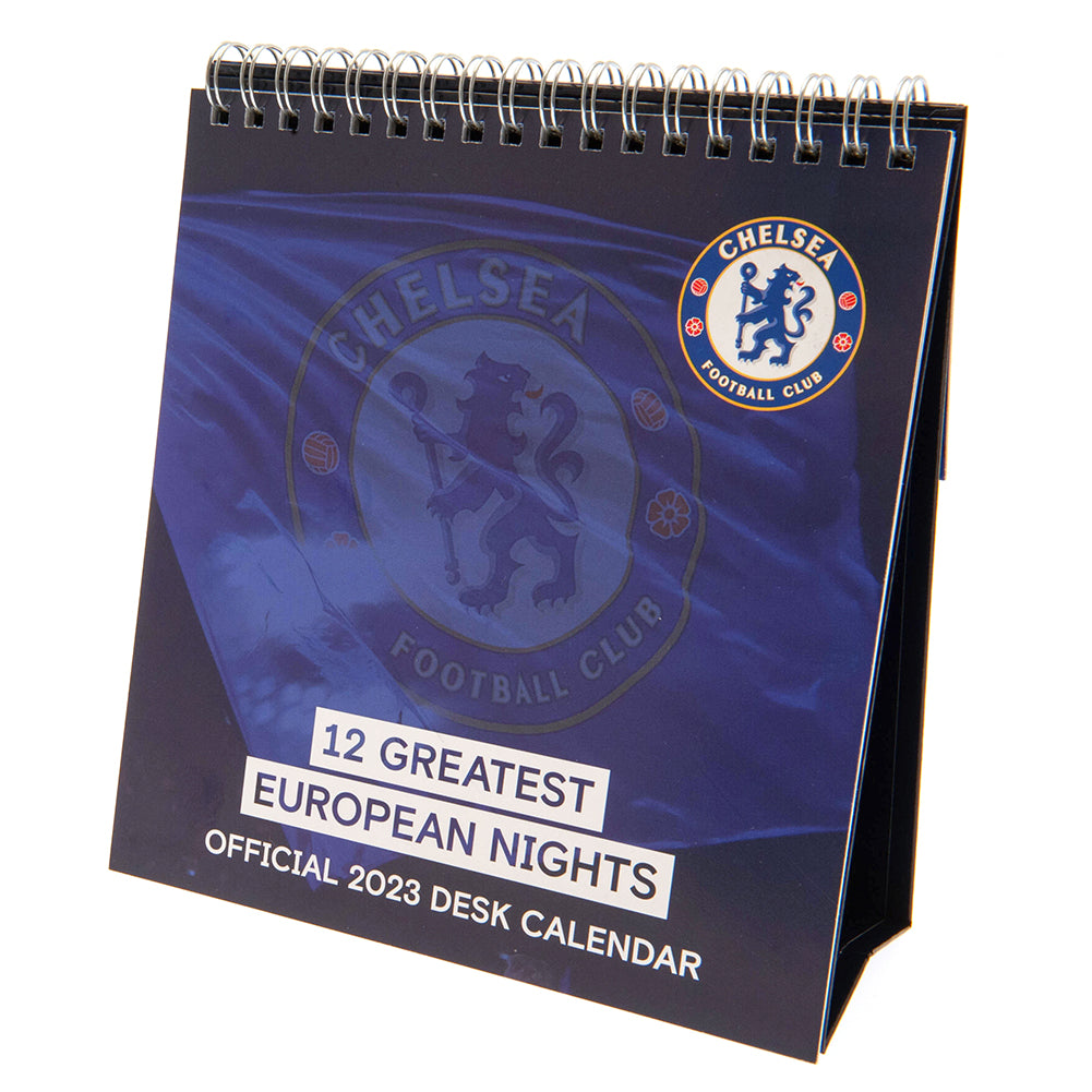 View Chelsea FC Desktop Calendar 2023 information