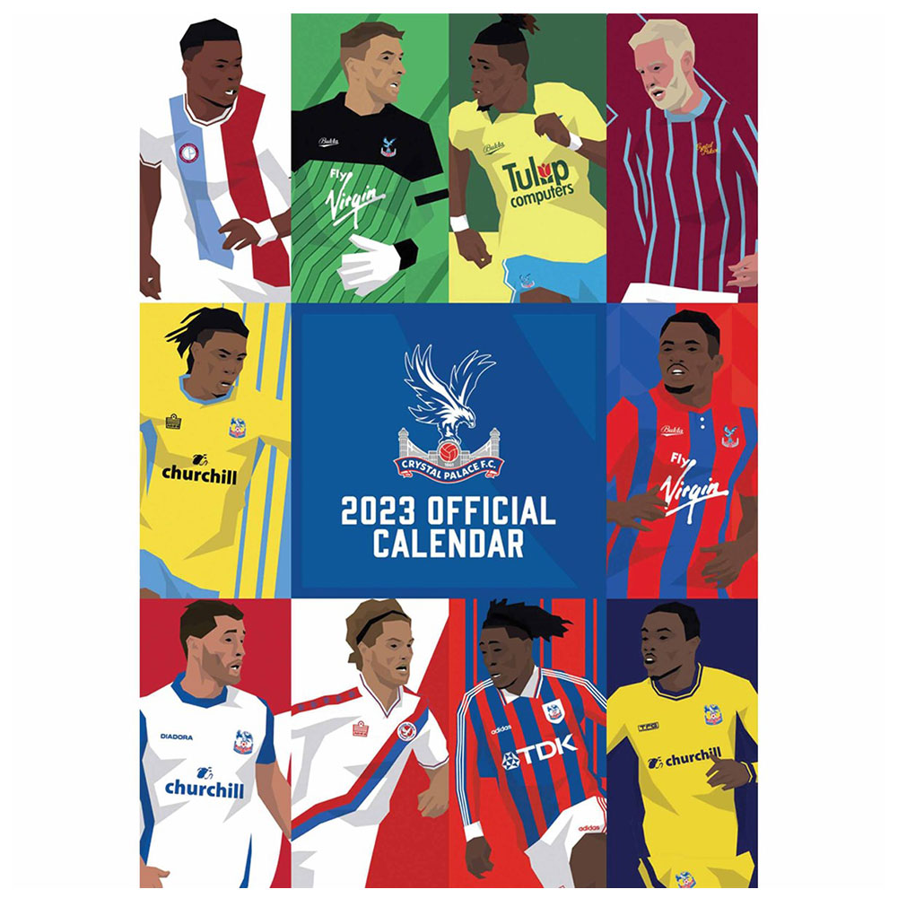 View Crystal Palace FC A3 Calendar 2023 information