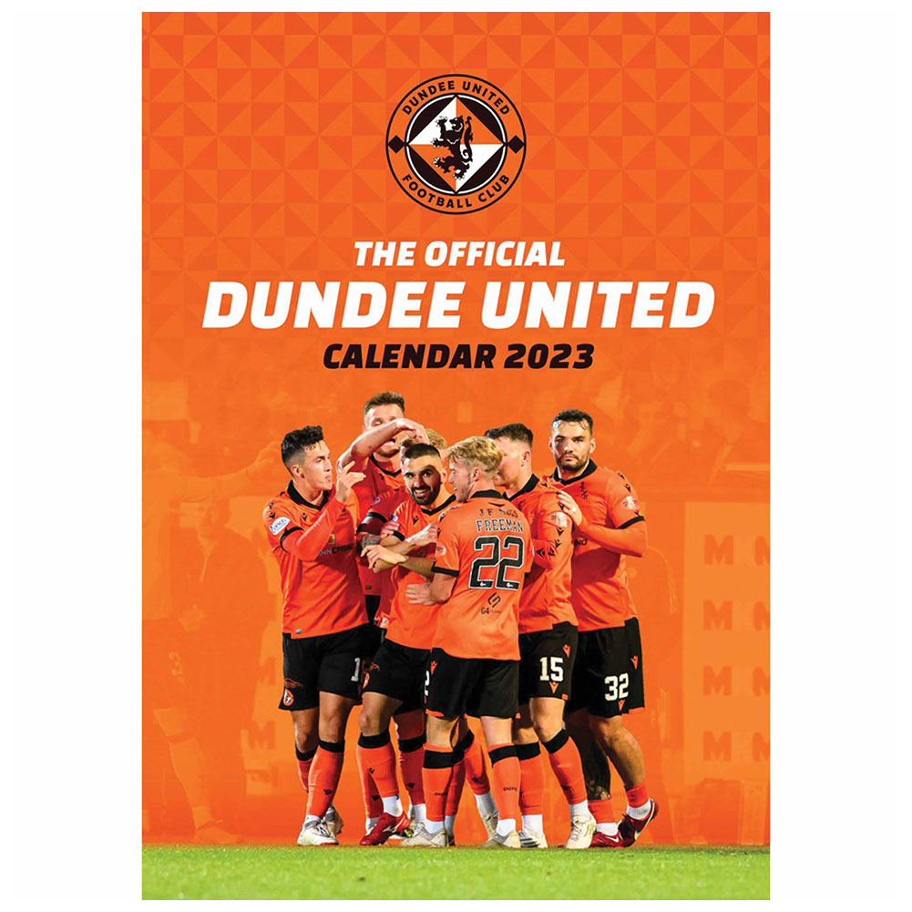 View Dundee United FC A3 Calendar 2023 information