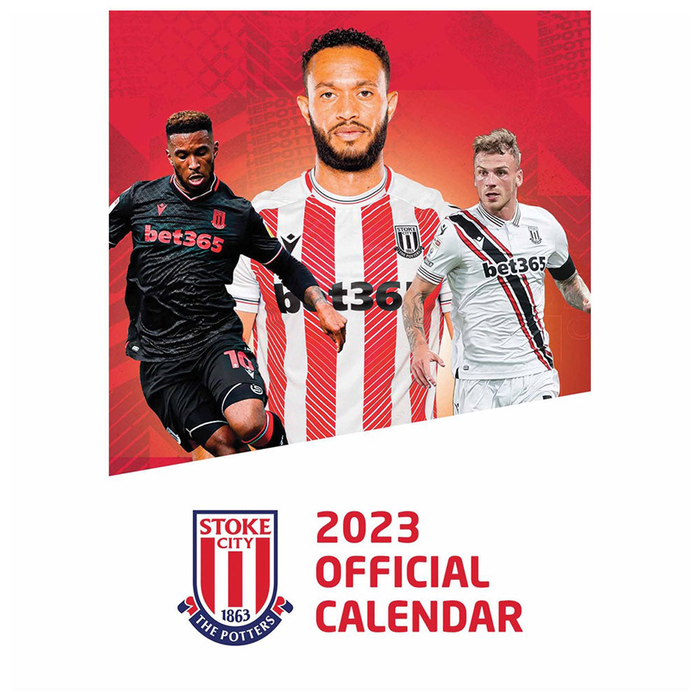 View Stoke City FC A3 Calendar 2023 information
