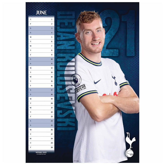 Tottenham Hotspur FC 2023 - A3-Posterkalender: Original