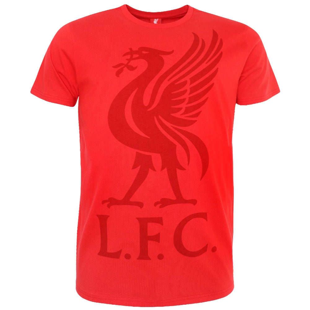 View Liverpool FC Liverbird T Shirt Mens Red Medium information