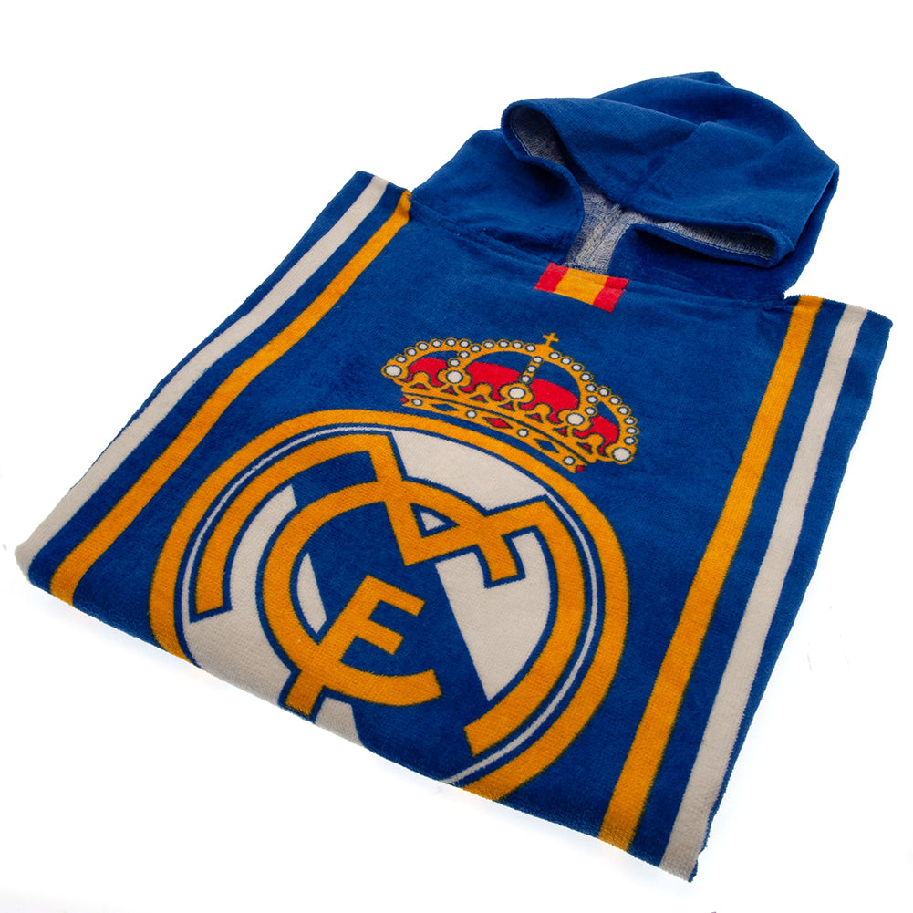 View Real Madrid FC Kids Hooded Poncho information