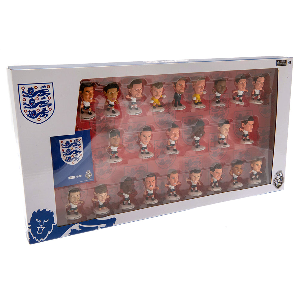 View England FA SoccerStarz 24 Player Team Pack information